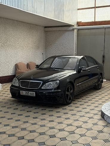 машина мерс с: Mercedes-Benz S-Class: 2003 г., 5.5 л, Автомат, Бензин, Седан — 1