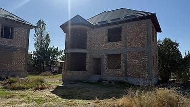 Двухэтажный кирпичный дом без отделки, свободная планировка. Основные