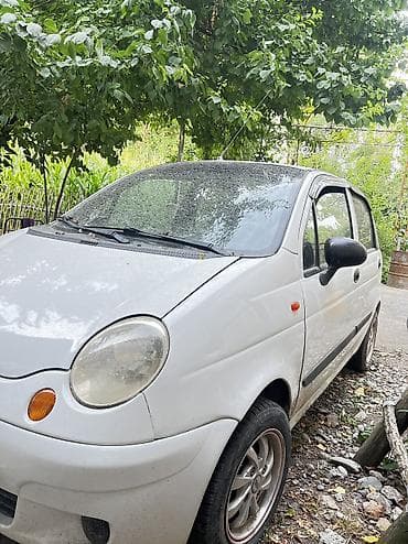 Daewoo Matiz: 2002 г., 0.8 л, Кол менен иштөөчү, Бензин, Хетчбек — 2