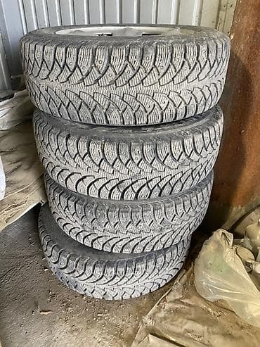 колёса на газ 53: Колеса в сборе 195 / 65 / R 15, Зимняя шипованная, Комплект, Легковые, Железные, отверстий - 5 — 6