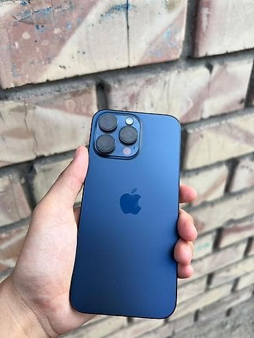 iphone 21: IPhone 15 Pro Max, Б/у, 256 ГБ, Blue Titanium, Кабель — 6