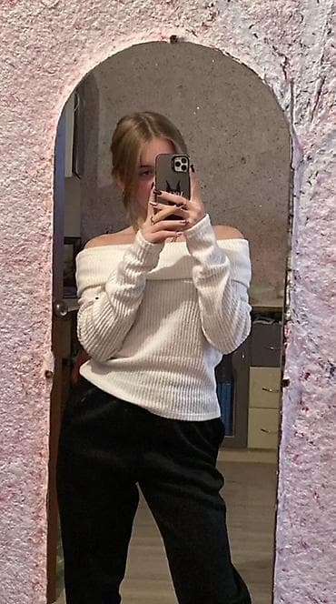 майка для живота: Топ, Трикотаж, Укороченная модель, Новый, S — 5