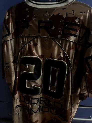 supreme свитшот: Мужская футболка, L, Supreme, Новый, цвет - Коричневый, Самовывоз — 3