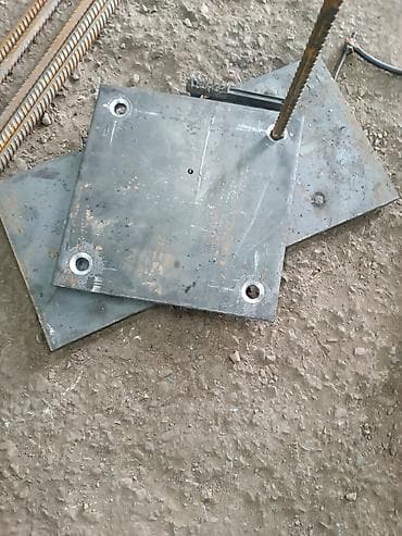 Стальные закладные/анкерные плиты для бетонирования Описание: -