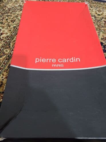 обувь для работы: Сапоги, 39, Pierre Cardin, Новый, цвет - Черный, Бесплатная доставка — 2