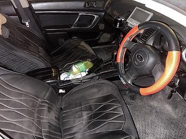 Срочно здаю в аренду Субару легаси 2004 автомат обьем 2.0 черный — 5