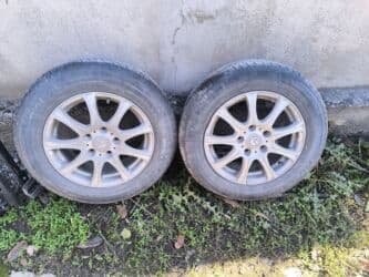 Колеса в сборе 195 / 65 / R 15, Лето, Б/у, Комплект, Легковые, отверстий - 5 at lalafo.kg Колеса в сборе 195 / 65 / R 15, Лето, Б/у, Комплект, Легковые, отверстий - 5