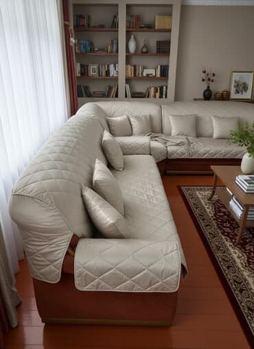 садовая мебель качели: Шторы, чехлы, подушки, скатерти, покрывала, салфетки, кошого и т.д — — 1