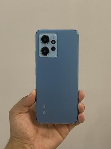 redmi note 10: Redmi, Redmi Note 12, Б/у, 128 ГБ, цвет - Голубой, 2 SIM — 3