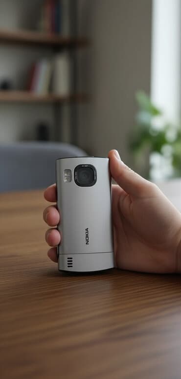 ноутбук бу бишкек: Nokia 6700 Slide, Колдонулган, түсү - Күмүш, 1 SIM — 1