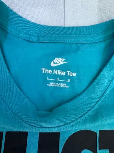 prada: Мужская футболка, L, Nike, Новый, цвет - Синий, Самовывоз — 2