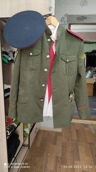 военные формы: Парадная казачья формаодевали 4-5 раз, в хорошем состояние .Расмер — 1