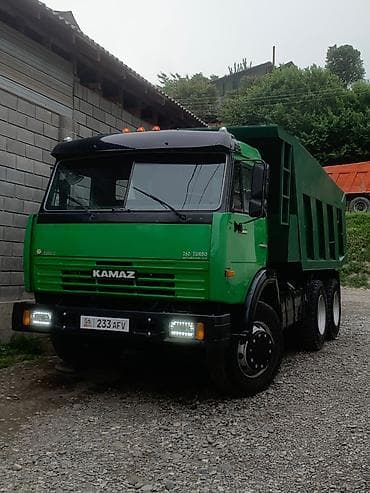 Аренда транспорта: КАМАЗ самосвал 6x4, дизель Turbo Euro 3 Характеристики и оснащение: - — 1