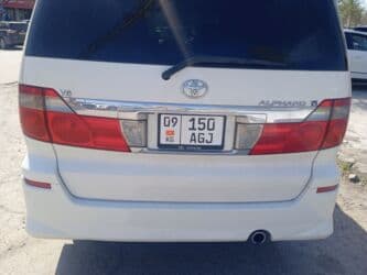 самая дорогая машина в кыргызстане 2023: Toyota Alphard: 2005 г., 0.3 л, Автомат, Газ, Минивэн — 1