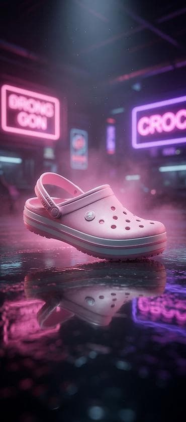 Сабо: Сабо, 37.5, Crocs, Новый, Бесплатная доставка — 3
