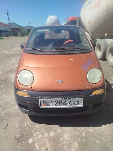 арзан матиз 1: Daewoo Matiz: 2001 г., 0.8 л, Кол менен иштөөчү, Бензин, Хетчбек — 1