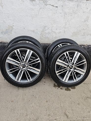 установка ключей: Колеса в сборе 185 / 55 / R 16, Лето, Комплект, Легковые, Литые, отверстий - 5 — 4