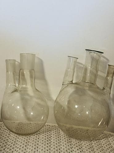 новые боклашки: Лабораторные трехгорлые круглодонные колбы из прозрачного стекла (2 — 2