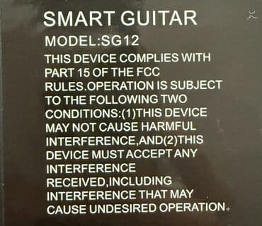 педаль для электрогитары: Смарт-гитара модель SG12 — компактный цифровой инструмент для обучения — 6