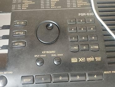 Синтезаторлар: Синтезатор-аранжировщик Yamaha PSR-630 - Полноразмерная клавиатура 61 — 5