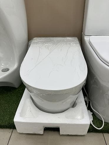 dry: Подвесной унитаз с крышкой-биде (электронный) - Компактная овальная — 3