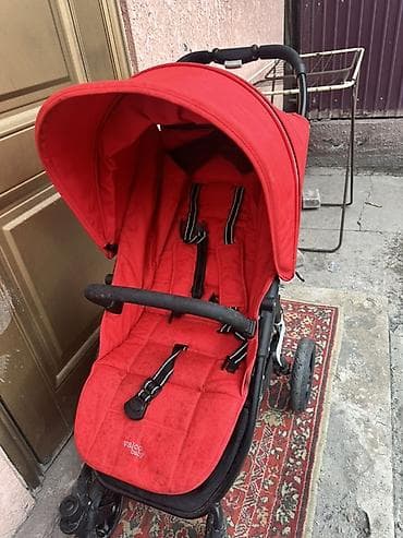коляски для ребёнка: Прогулочная коляска Valco Baby Snap 4, красная - Лёгкая и манёвренная — 4