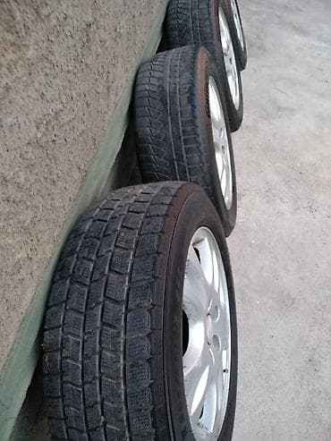 бир: Дөңгөлөктөр монтажда 205 / 60 / R 16, Кыш, Колдонулган, Комплект, Жеңил унаалар, Куйма, тешиктери - 5 — 5