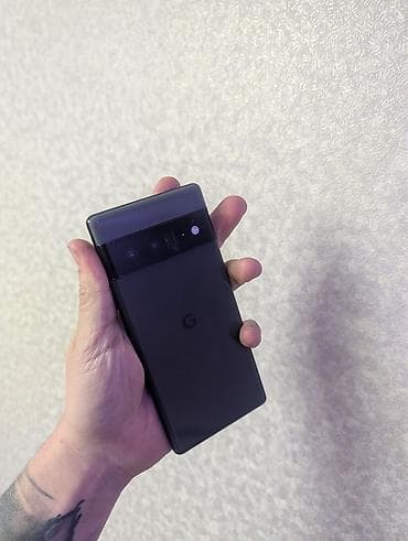 наушни: Google Pixel 6 Pro, Б/у, 256 ГБ, цвет - Черный, 1 SIM, eSIM — 7
