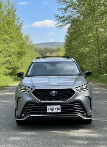 срочно продаю в связи с переездом: Toyota Highlander: 2022 г., 2.5 л, Типтроник, Гибрид, Кроссовер — 2