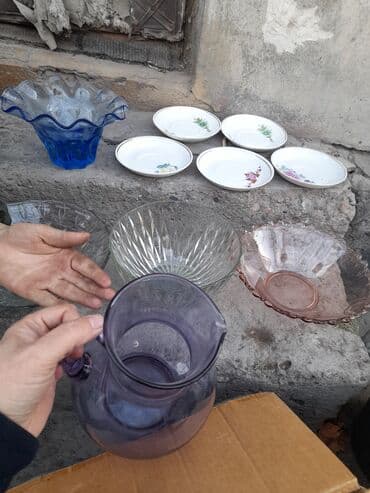 чайник стеклянный цена бишкек: Срочно Продается посуда советских времен. цены от 50с до 400 — 4