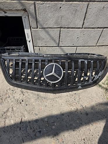 Решётка радиатора Mercedes-Benz (стиль Panamericana) с центральной