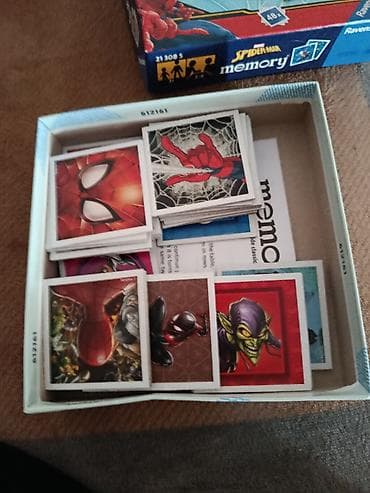 мемо: Настольная игра Ravensburger “Memory: Spider‑Man”карточки игры - — 1