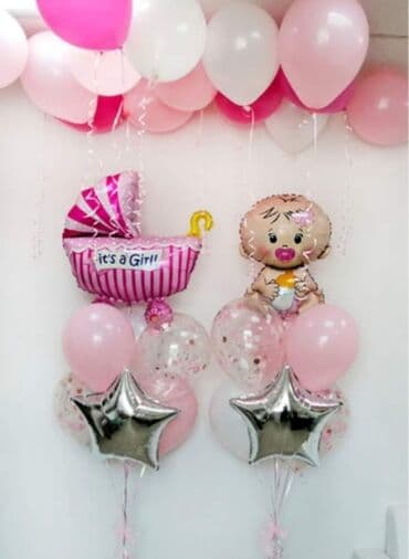 рисование для детей: Гелевые шары Выписка из роддома День рождения, Юбилей У нас есть — 6