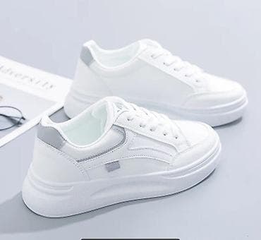 rick owens: Цена окончательная 1500 Белые мужские кроссовки 👍 - Верх: гладкий — 1