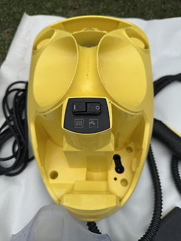 garmi: Паровой очиститель Karcher sc4 (желто‑серый корпус на колесах) с — 2