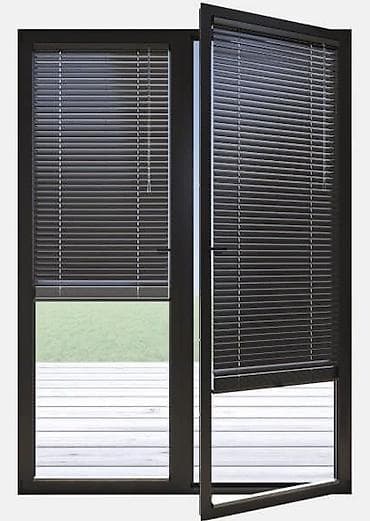 жалюзи в виде штор: Жалюзи межстекольные для дверей/окон - Тип: горизонтальные — 1