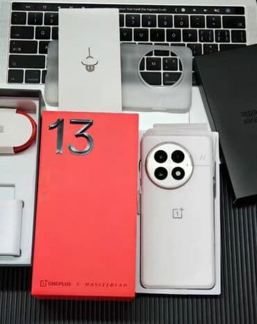 OnePlus 13, Новый, 256 ГБ, цвет - Белый, 2 SIM