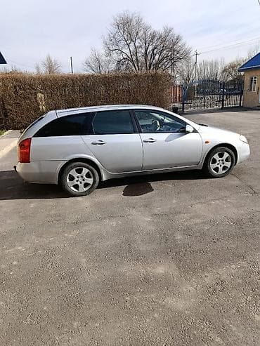 Унаа сатуу: Nissan Primera: 2002 г., 1.8 л, Кол менен иштөөчү, Бензин, Универсал — 3