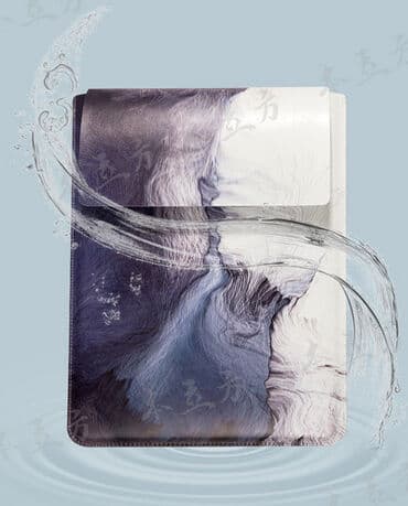 чехол на ножки: Вертикальный чехол, диагональ 15.4" для ноутбука - эко кожа — 3