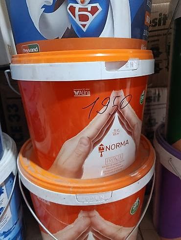 Краска фасадная акриловая VALINA NORMA FRONTА.15 кг - Назначение: для