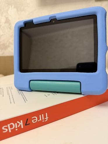 Планшет, Amazon, память 1 ТБ, 6" - 7", Wi-Fi, Новый, Детский цвет - Синий