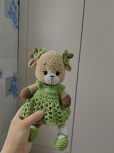 мишки ош: Вязаные крючком игрушки амигуруми - Медвежата и зайчата, выполненные — 8