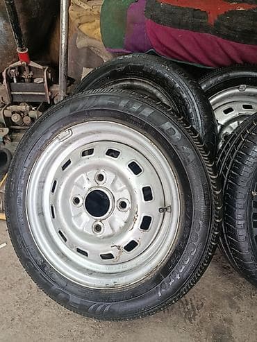 б у зимняя резина r13: Колеса в сборе 155 / 65 / R 13, Лето, Комплект, Легковые, Железные, отверстий - 4 — 6