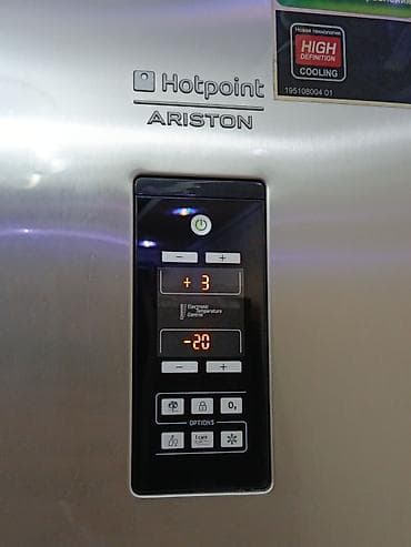 16 max: Холодильник Hotpoint Ariston, Б/у, Двухкамерный, No frost, 60 * 200 * 60 — 4