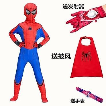 Детский костюм «Человек-паук» с аксессуарами Spider Man - Комплект