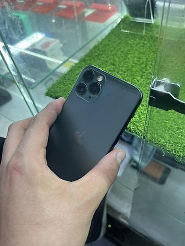 iphone 19: IPhone 11 Pro, Б/у, 256 ГБ, Space Gray, Чехол, В рассрочку, 100 % — 1