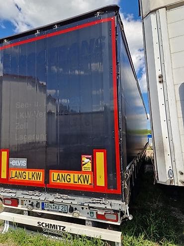 Прицеп, Schmitz Cargobull, Шторный, Б/у