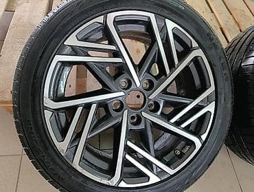 диски на hyundai: Литые Диски R 18 Hyundai, отверстий - 5, Б/у — 3