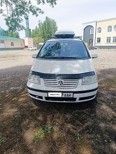 Транспорт: Volkswagen Sharan: 2005 г., 1.8 л, Кол менен иштөөчү, Газ, Вэн/Минивэн — 3