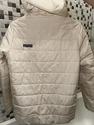 nike tech: PUMA легкая утепленная куртка с капюшоном - Цвет: молочный/айвори - — 3